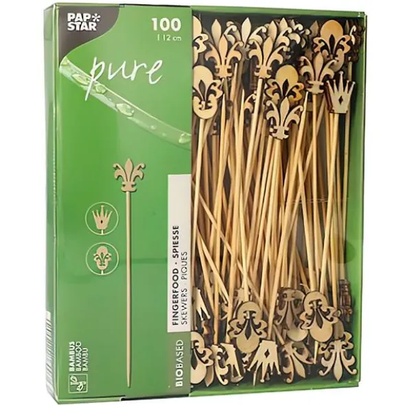 Spett för Plockmat Trä 100-pack