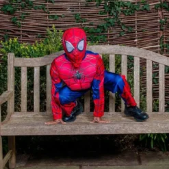 Spiderman Maskeraddräkt Barn (Small (3-4 år))