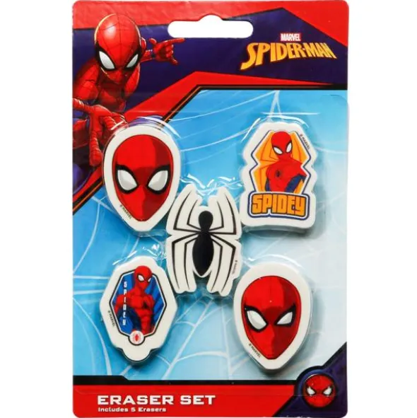 Spiderman Suddgummi Set