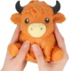 Squeeze Highland Ko Leksak Brun 13 cm