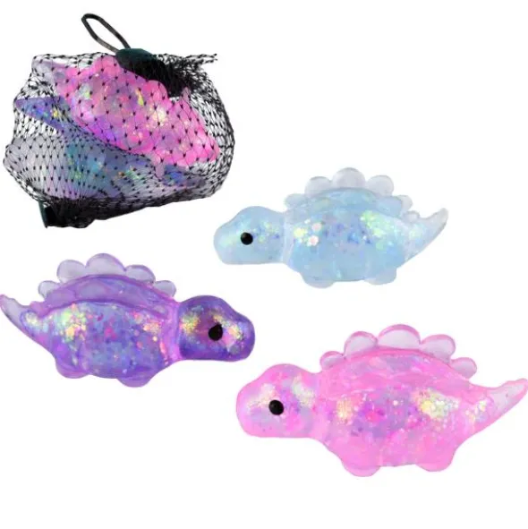 Squeeze Leksak Stegosaurus 7 cm 3-pack