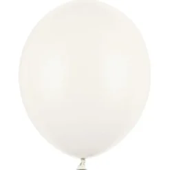 Starka Ballonger Elfenbensvit Pastell 27 cm 100-pack