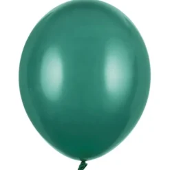 Starka Ballonger Flaskgrön Pastell 23 cm 100-pack