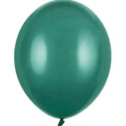 Starka Ballonger Flaskgrön Pastell 30 cm (10-pack)