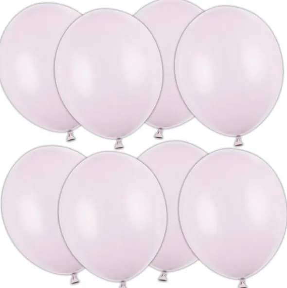 Starka Ballonger Lavendelgrå Pastell 12 cm 100-pack