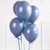 Starka Ballonger Marinblå Pastell 30 cm 50-pack (50-pack)