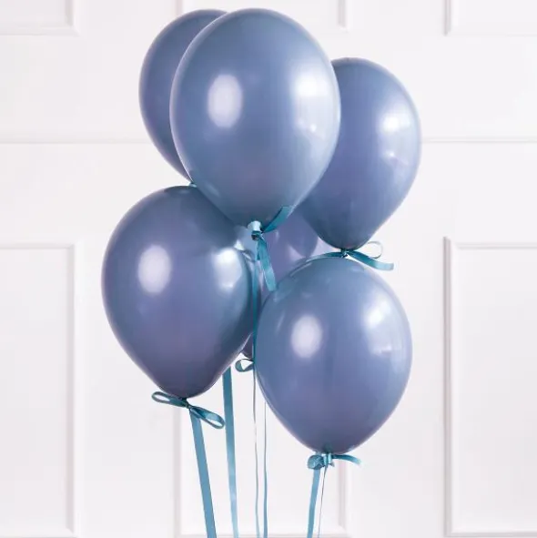 Starka Ballonger Marinblå Pastell 23 cm 100-pack