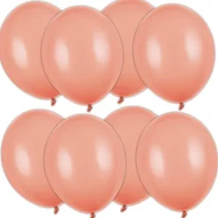 Starka Ballonger Persiko Pastell 12 cm 100-pack
