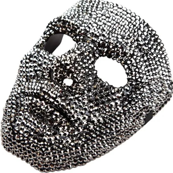 Statymask med Strass