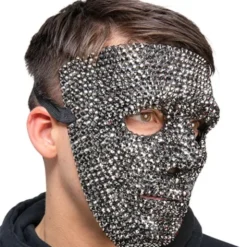Statymask med Strass
