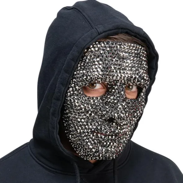 Statymask med Strass