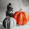 Stående Folieballong 3D Pumpa Orange