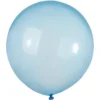 Stora Runda Blå Rainbow Crystal Ballonger (10-pack)