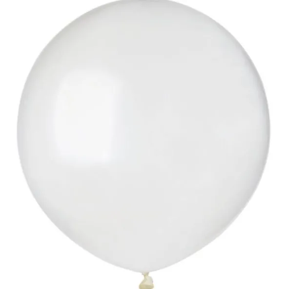 Stora Runda Genomskinliga Ballonger 50-pack (50-pack)