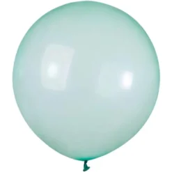 Stora Runda Gröna Rainbow Crystal Ballonger (10-pack)