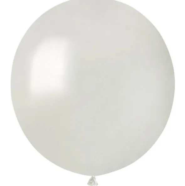 Stora Runda Pärlemor Ballonger (10-pack)