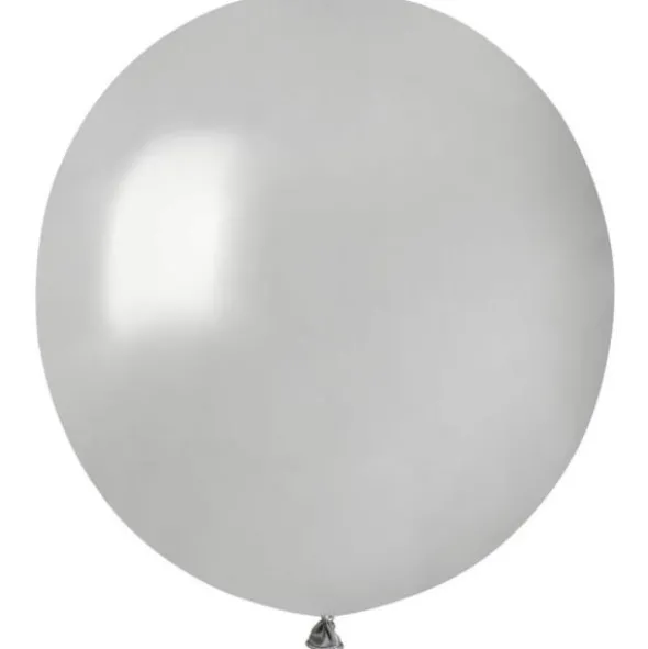 Stora Runda Silver Ballonger (10-pack)