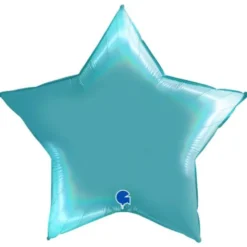 Stor Folieballong Stjärna Platinum Tenerife Sea