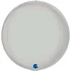 Stor Globe Folieballong Platinum Pure
