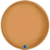 Stor Globe Folieballong Platinum Champagne
