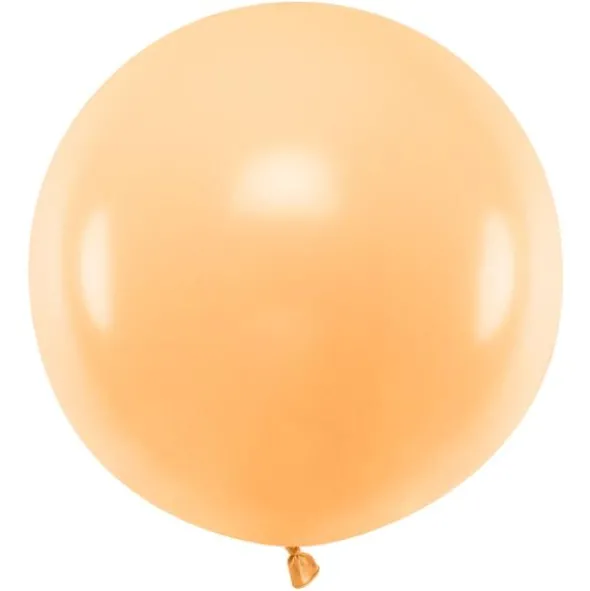 Stor Latexballong Pastellorange