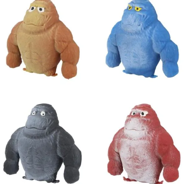 Stretchig Klämleksak Gorilla 7 cm