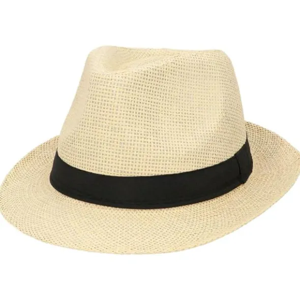 Stråhatt Beige