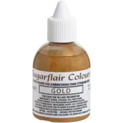 Sugarflair Ätbar Airbrushfärg Guld