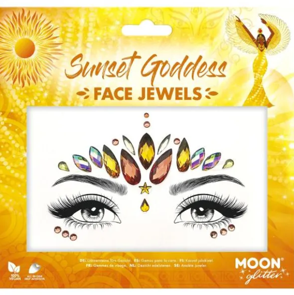 Sunset Goddess Ansiktssmycken