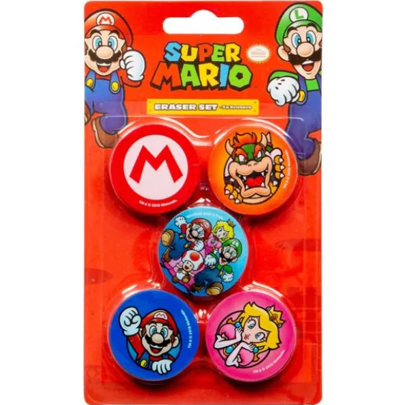 Super Mario Suddgummi Set