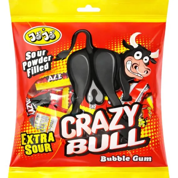 Supersurt Tuggummi Tjur 16-pack 80g