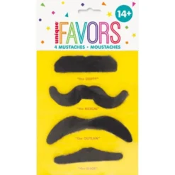 Svarta Maskerad Mustascher