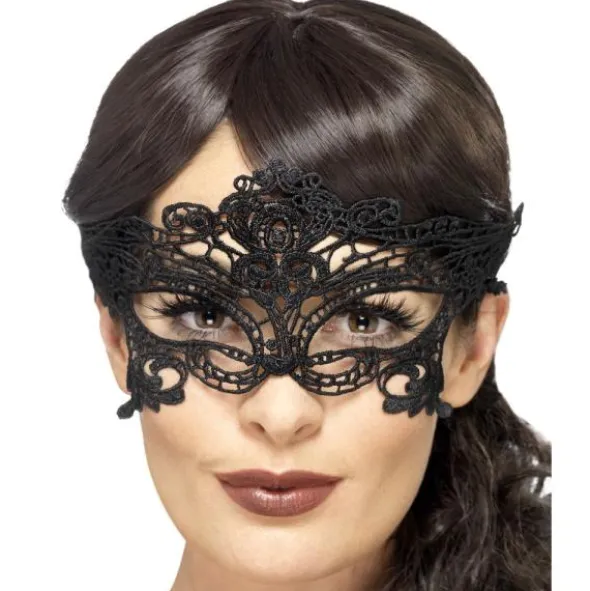Svart Ögonmask i Spets