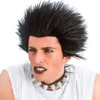 Svart Punk Peruk