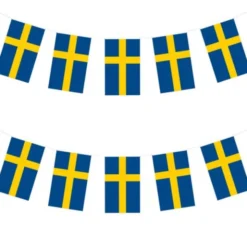 Svenska Flaggan Girlang