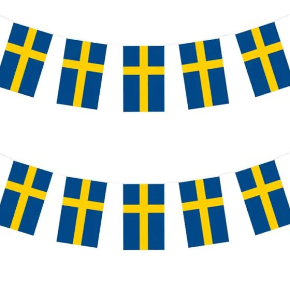 Svenska Flaggan Girlang