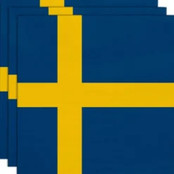 Svenska Flaggan Servetter 33 cm 20-pack