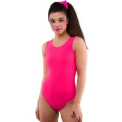 80-tals Body Neon Rosa (X-small/Small)