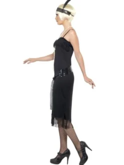 20-tals Flapper Maskeraddräkt (Small (Strl 36-38))