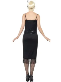 20-tals Flapper Maskeraddräkt (Small (Strl 36-38))