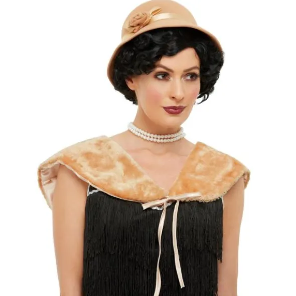 20-tals Hatt och Krage Beige
