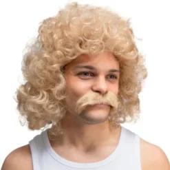 80-tals Permanent Blond Perukset
