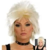 80-tals Rockidol Blond Peruk