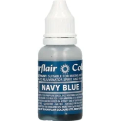 Ätbar Färg Navy Blå