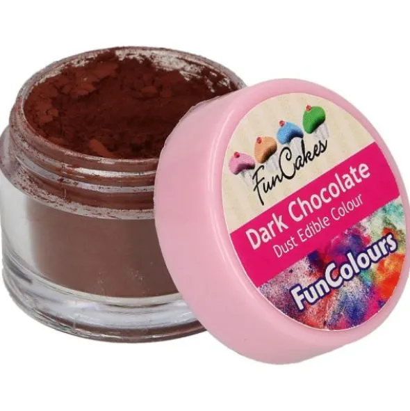Ätbar Pulverfärg Dark Chocolate