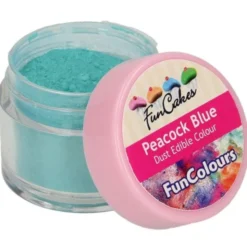 Ätbar Pulverfärg Peacock Blue
