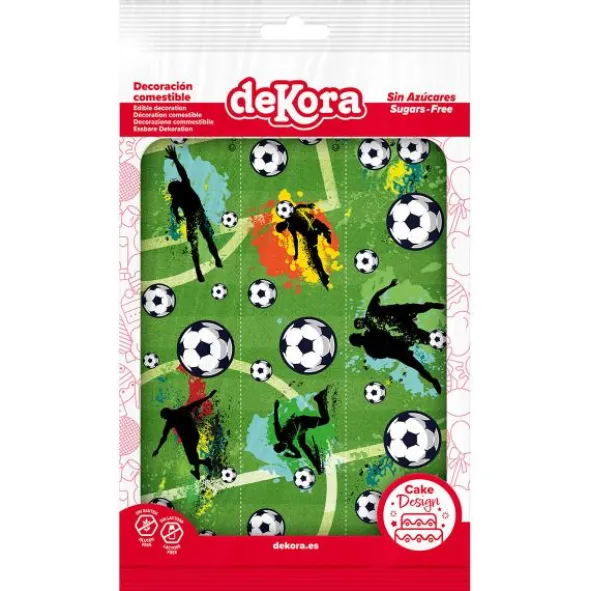 Ätbart Tårtband Fotboll 21 x 5 cm 3-pack 17,5 g