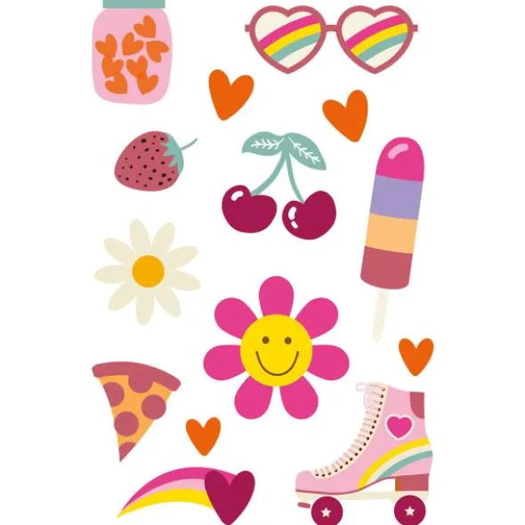 Temporära Tatueringar Boho Girlz 14-pack