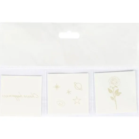 Temporära Tatueringar Happiness 3-pack