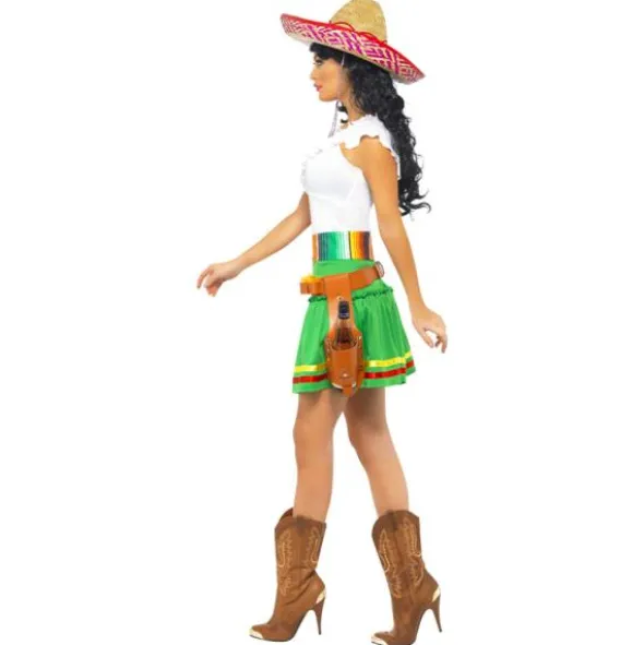 Tequila Shooter Girl Maskeraddräkt (X-Small (32-34))